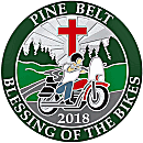 Pine Belt motorcycle run badge from Jean-Francois Helias