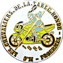 Ploermel motorcycle rally badge from Jean-Francois Helias