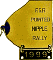Pointed Nipple motorcycle rally badge from Ken Horwood