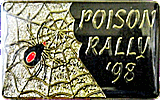 Poison motorcycle rally badge from Jean-Francois Helias