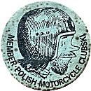 Polish MC motorcycle club badge from Jean-Francois Helias