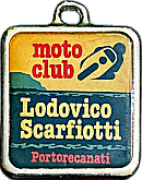 Portorecanati motorcycle rally badge from Jean-Francois Helias