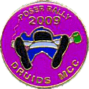 Poser motorcycle rally badge from Ted Trett
