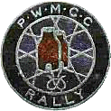 Potters Wheel motorcycle rally badge from Ted Trett