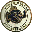 Pre-Elephant motorcycle rally badge from Stefan Gats