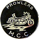 Prowlers MCC motorcycle club badge from Jean-Francois Helias