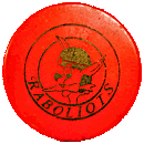 Raboliots motorcycle rally badge from Jean-Francois Helias