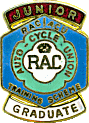 RAC/ACU motorcycle scheme badge from Ben Crossley