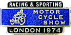 Racing & Sporting motorcycle show badge from Jean-Francois Helias