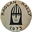 Raglan motorcycle rally badge from Ted Trett