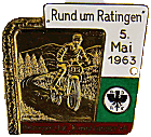 Ratingen motorcycle rally badge from Jean-Francois Helias