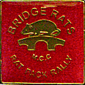 Rat Pack motorcycle rally badge