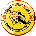 Rehden motorcycle rally badge from Jean-Francois Helias