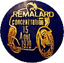Remalard motorcycle rally badge from Jean-Francois Helias