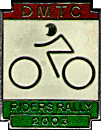 Riders motorcycle rally badge