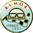 RLMOA Aywaille motorcycle club badge from Jean-Francois Helias