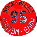 Rock & Blues motorcycle show badge from Jean-Francois Helias