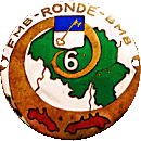 Ronde FMB BMB motorcycle rally badge from Jean-Francois Helias