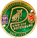 Rotenburg motorcycle rally badge from Jean-Francois Helias