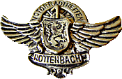 Rottenbach motorcycle rally badge from Jean-Francois Helias