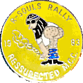 R-Souls motorcycle rally badge from Phil Nicholls