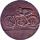 Saint Chamond motorcycle rally badge from Jean-Francois Helias