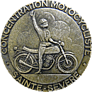 Sainte-Severe motorcycle rally badge from Jean-Francois Helias