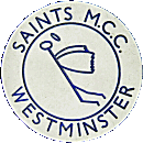 Saints MCC motorcycle club badge from Jean-Francois Helias