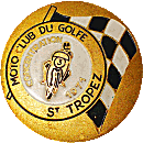 Saint Tropez motorcycle rally badge from Jean-Francois Helias