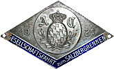 Salzbergrennen motorcycle rally badge from Jean-Francois Helias