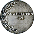 Salzbergrennen motorcycle rally badge from Jean-Francois Helias