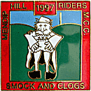 Smock & Clogs motorcycle rally badge from Ken Horwood