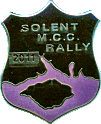 Solent motorcycle rally badge from Ted Trett