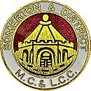 Somerton & DMC&LCC motorcycle club badge from Jean-Francois Helias