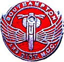Southampton & DMCC motorcycle club badge from Jean-Francois Helias