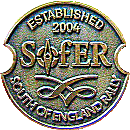South Of England motorcycle rally badge from Jean-Francois Helias