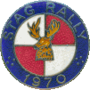 Stag motorcycle rally badge from Ben Crossley