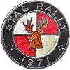 Stag motorcycle rally badge from Dave Jackson