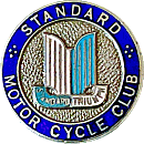 Standard MCC motorcycle club badge from Jean-Francois Helias