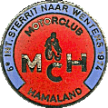 Wenters motorcycle rally badge from Rob and Marjan Karten