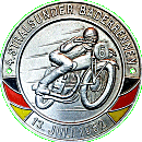Stralsunder Baderrennen motorcycle rally badge from Jean-Francois Helias