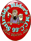 Suirside Riders motorcycle rally badge from Jean-Francois Helias