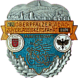 Sulzbach-Rosenberg motorcycle rally badge from Jean-Francois Helias