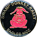 Swamp Donkey motorcycle rally badge from Jean-Francois Helias