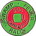 Swamp Fever motorcycle rally badge from Russ Shand