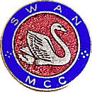 Swan MCC motorcycle club badge from Jean-Francois Helias