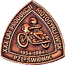 Swidnik (Poland) motorcycle club badge from Jean-Francois Helias