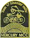 Tam O Shanter motorcycle rally badge from Ted Trett