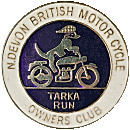 Tarka motorcycle run badge from Jean-Francois Helias
