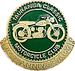 Tauranga Classic MC motorcycle club badge from Jean-Francois Helias